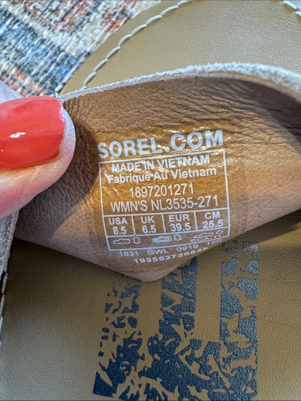 Sorel Ella Sandals NWOT Size 8.5 - Picture 2 of 7
